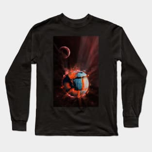 Exploding Planet Long Sleeve T-Shirt